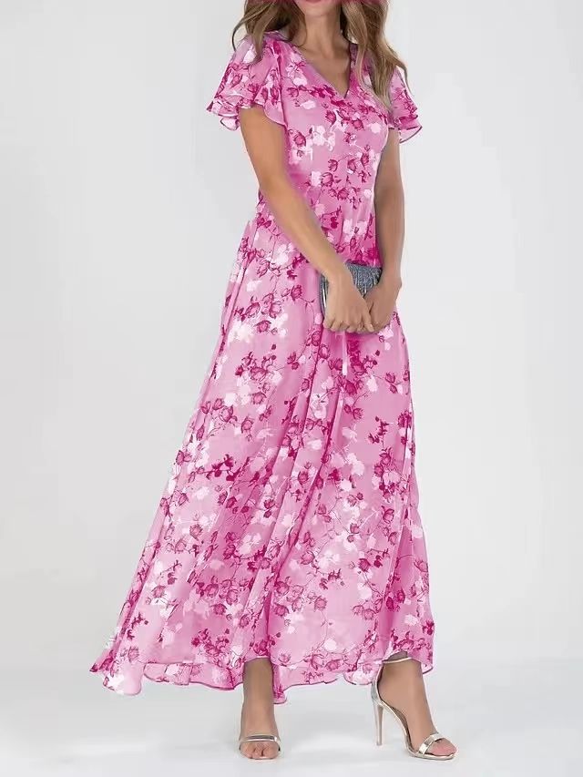 Dolores | Flowing Floral Maxi Dress