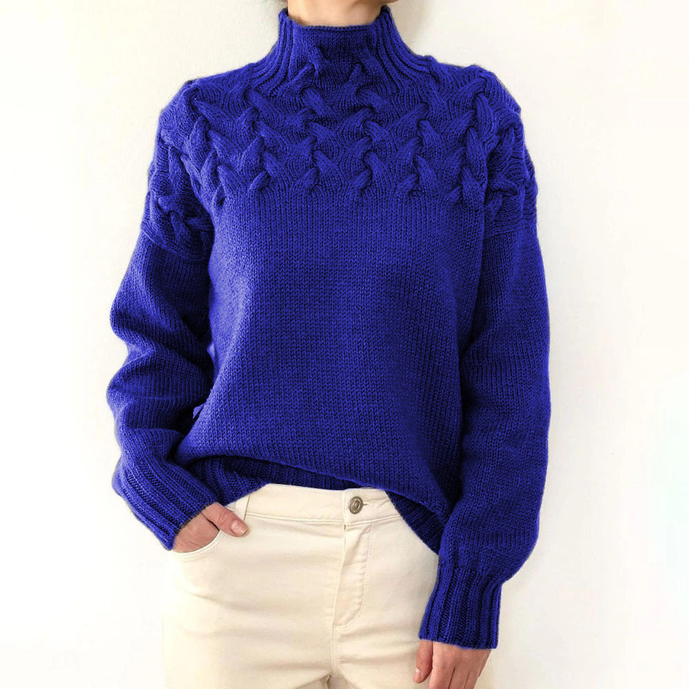 Elena | Warm Knitted Turtleneck