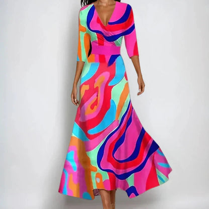 Emily | Luxury Floral  Maxi Dress