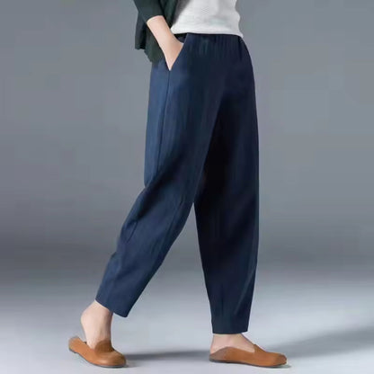 Hazeline | Relaxed Tapered Trousers