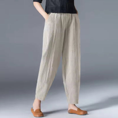 Hazeline | Relaxed Tapered Trousers