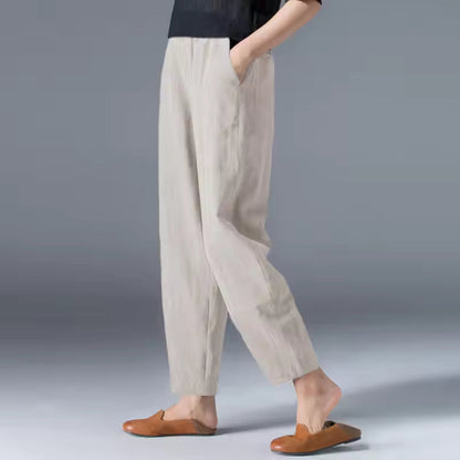 Hazeline | Relaxed Tapered Trousers