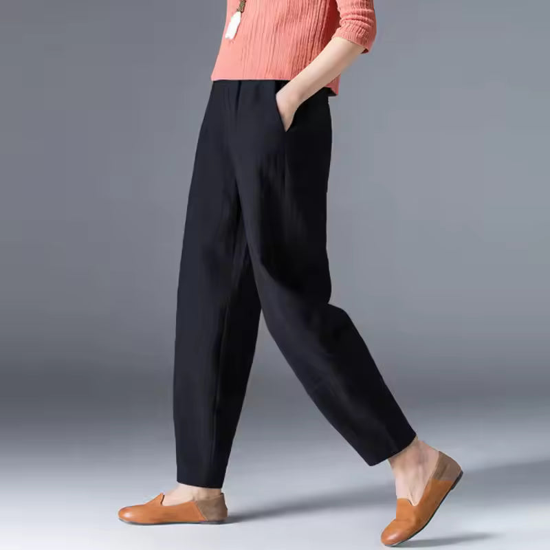 Hazeline | Relaxed Tapered Trousers