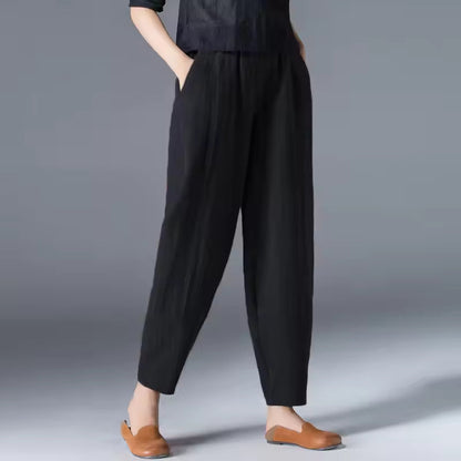 Hazeline | Relaxed Tapered Trousers