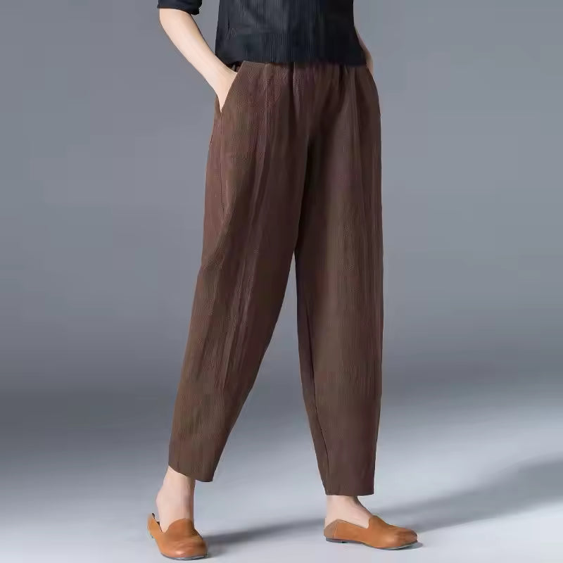Hazeline | Relaxed Tapered Trousers
