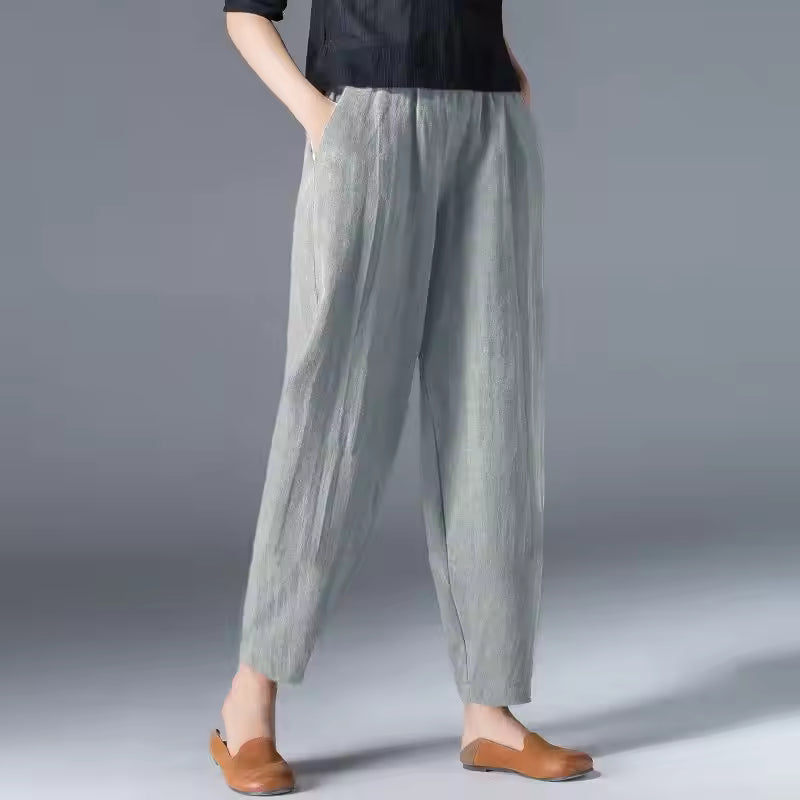 Hazeline | Relaxed Tapered Trousers