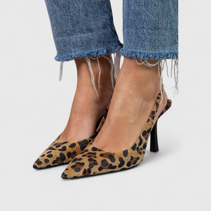 Isabriella | Leopard Slingback Heels