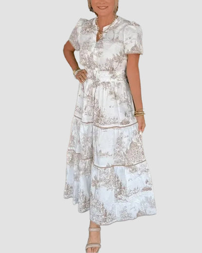 Jireh | Printed Maxi Dress
