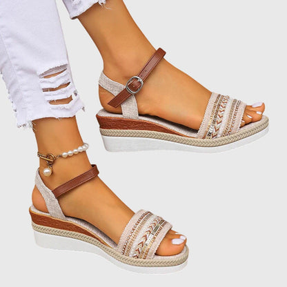 Joselyn | Woven Summer Sandals