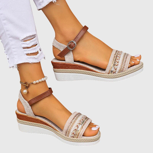 Joselyn | Woven Summer Sandals