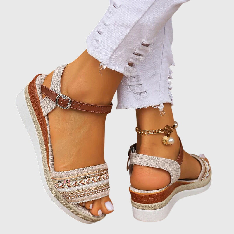 Joselyn | Woven Summer Sandals