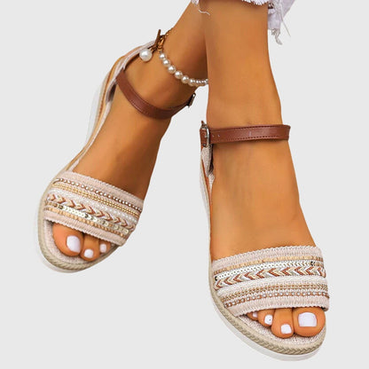 Joselyn | Woven Summer Sandals
