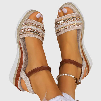 Joselyn | Woven Summer Sandals