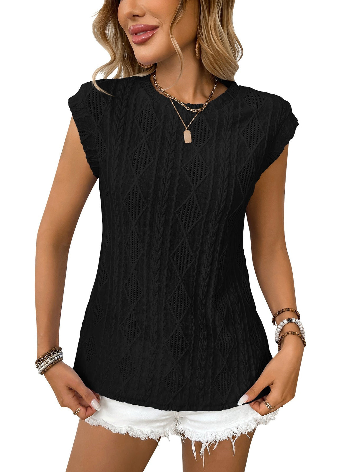 Joyce | Lightweight Knit Chic Tee