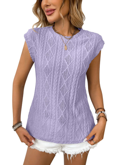 Joyce | Lightweight Knit Chic Tee