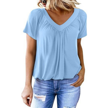 Kathleen | Casual V-Neck Top