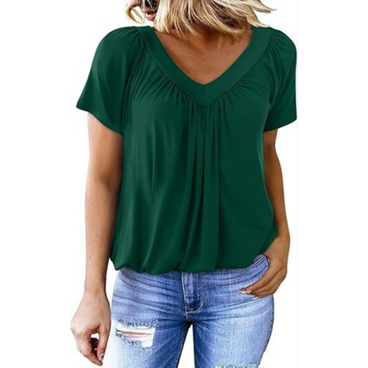 Kathleen | Casual V-Neck Top