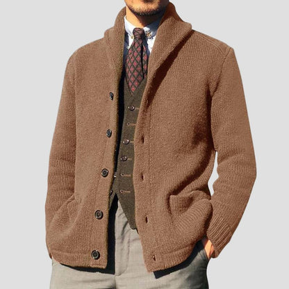 Kester | Solid Button Knit Cardigan
