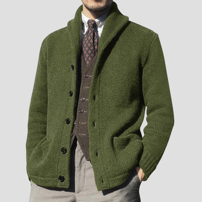 Kester | Solid Button Knit Cardigan