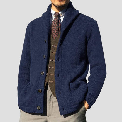 Kester | Solid Button Knit Cardigan