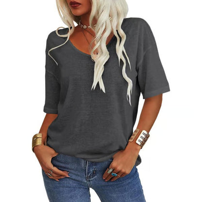 Krisanta | Loose Lightweight Minimalist T-Shirt
