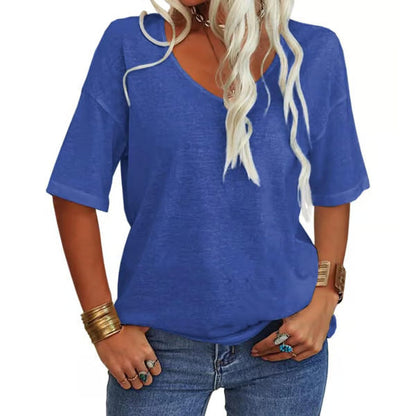 Krisanta | Loose Lightweight Minimalist T-Shirt