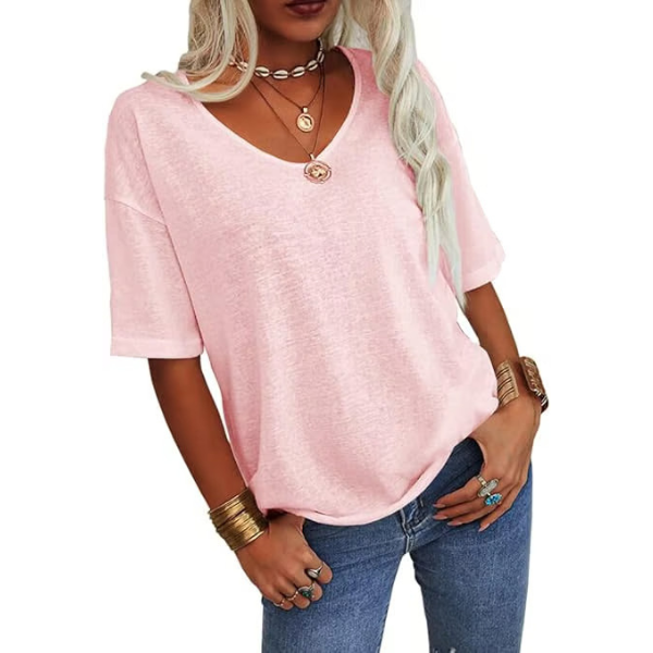 Krisanta | Loose Lightweight Minimalist T-Shirt