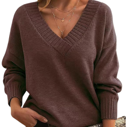 Lillian | Lightweight V-Neck Sweater