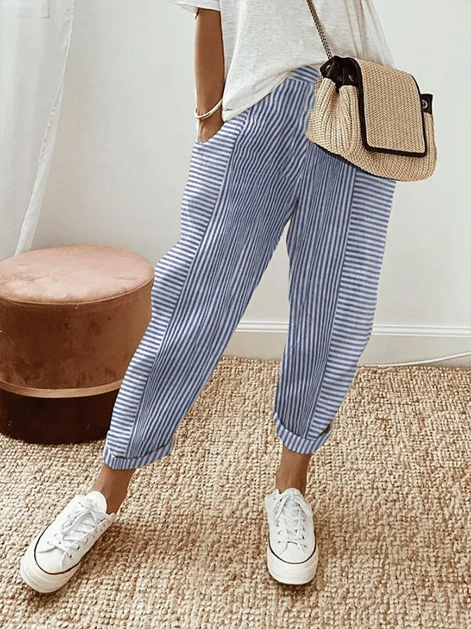Lily | Striped Pants