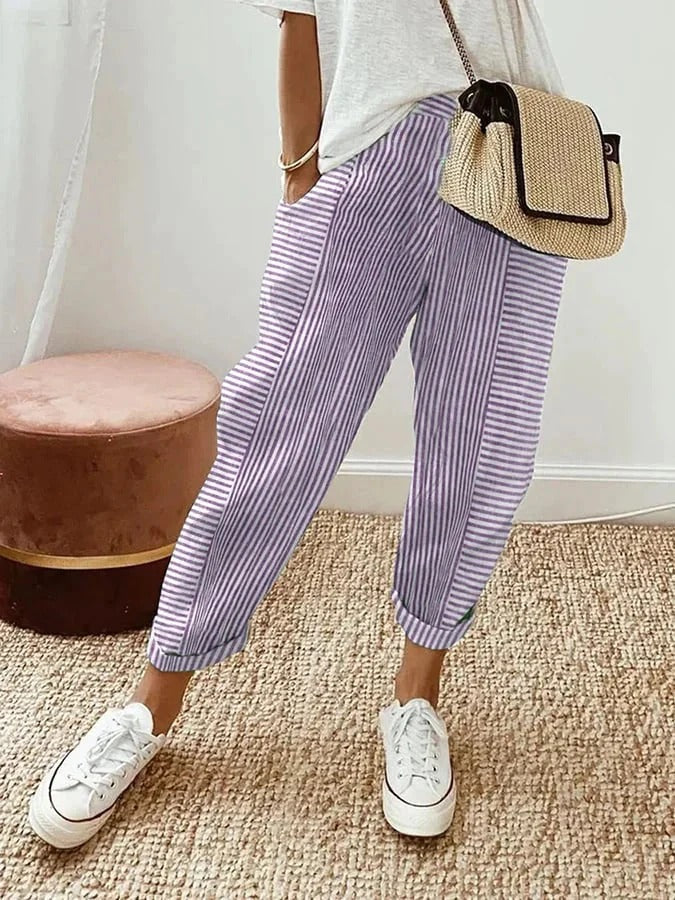 Lily | Striped Pants