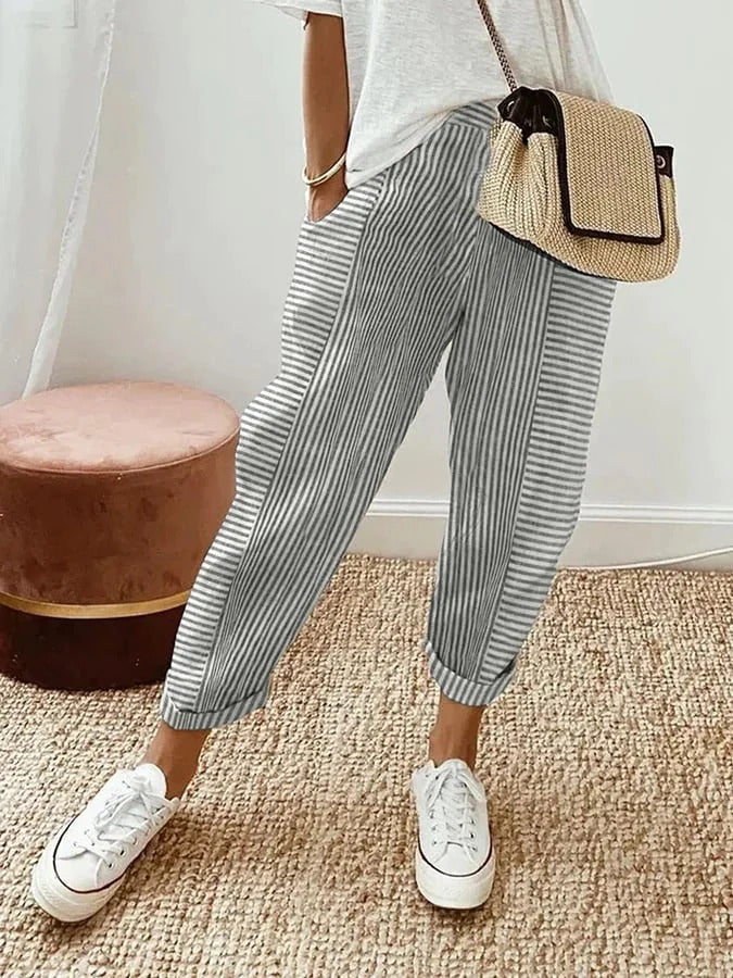 Lily | Striped Pants