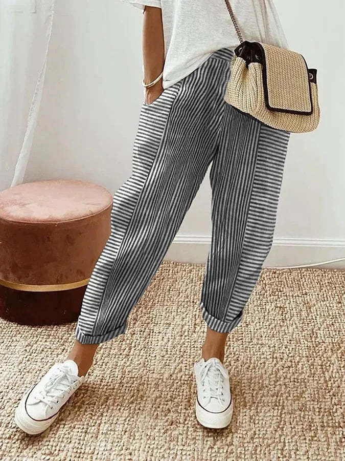 Lily | Striped Pants