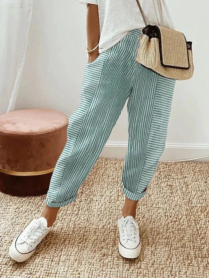Lily | Striped Pants