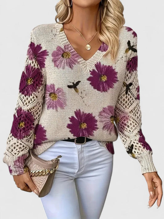 Liza | Floral Cardigan