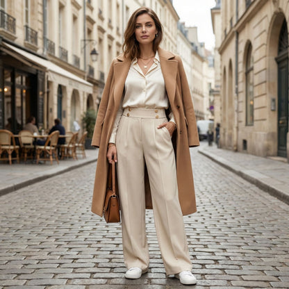 Loa | Straight-Leg Office Pants