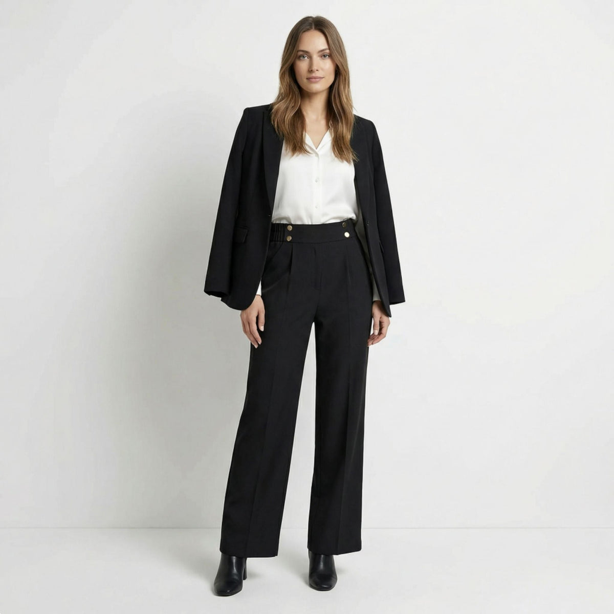 Loa | Straight-Leg Office Pants