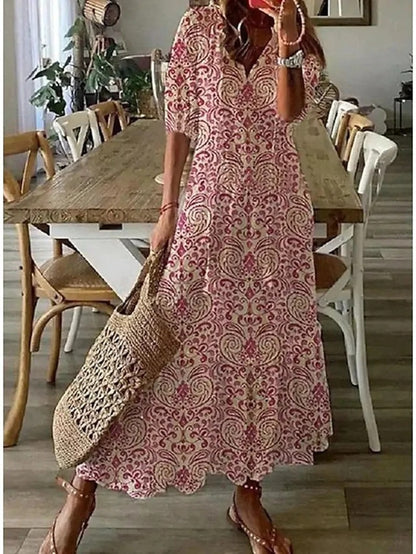 Luna | Effortless Boho Tummy Coverage Dress