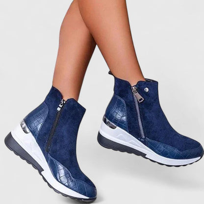 Maele | Elegant Wedge Boots