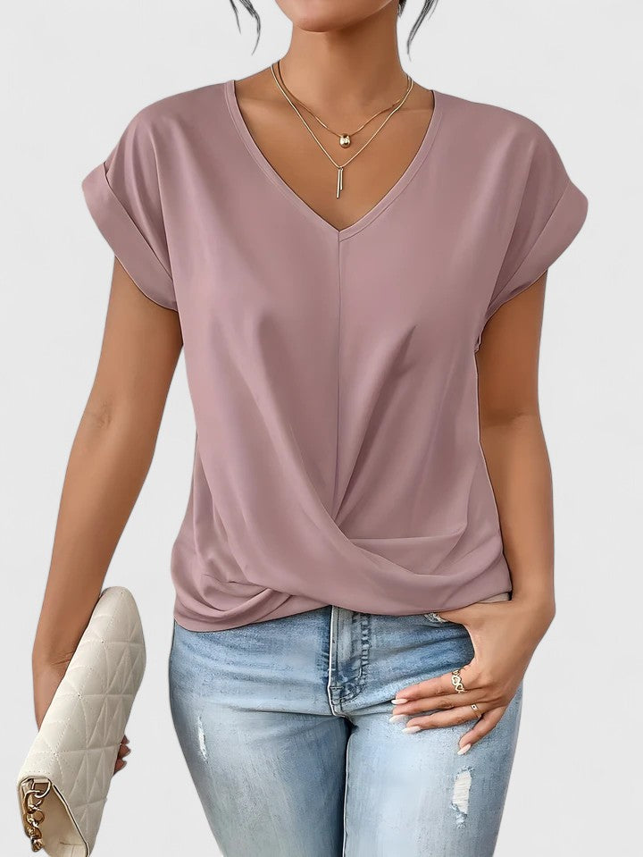 Mahrianne | Comfortable V-Neck Top