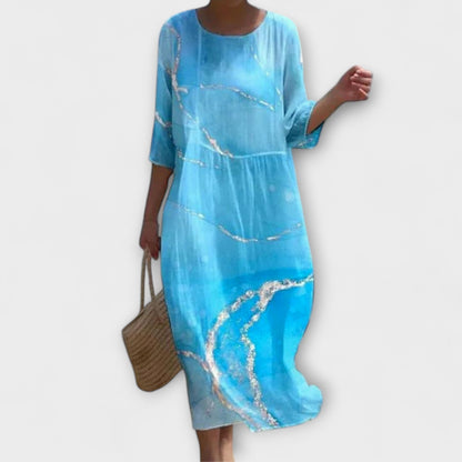 Marlene | Elegant Floral Maxi Dress