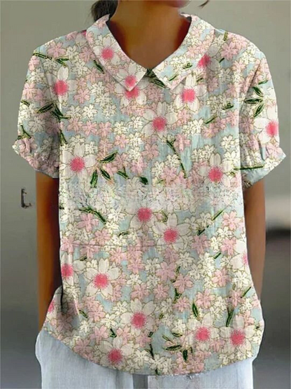 Marlene | Vintage Print Shirt