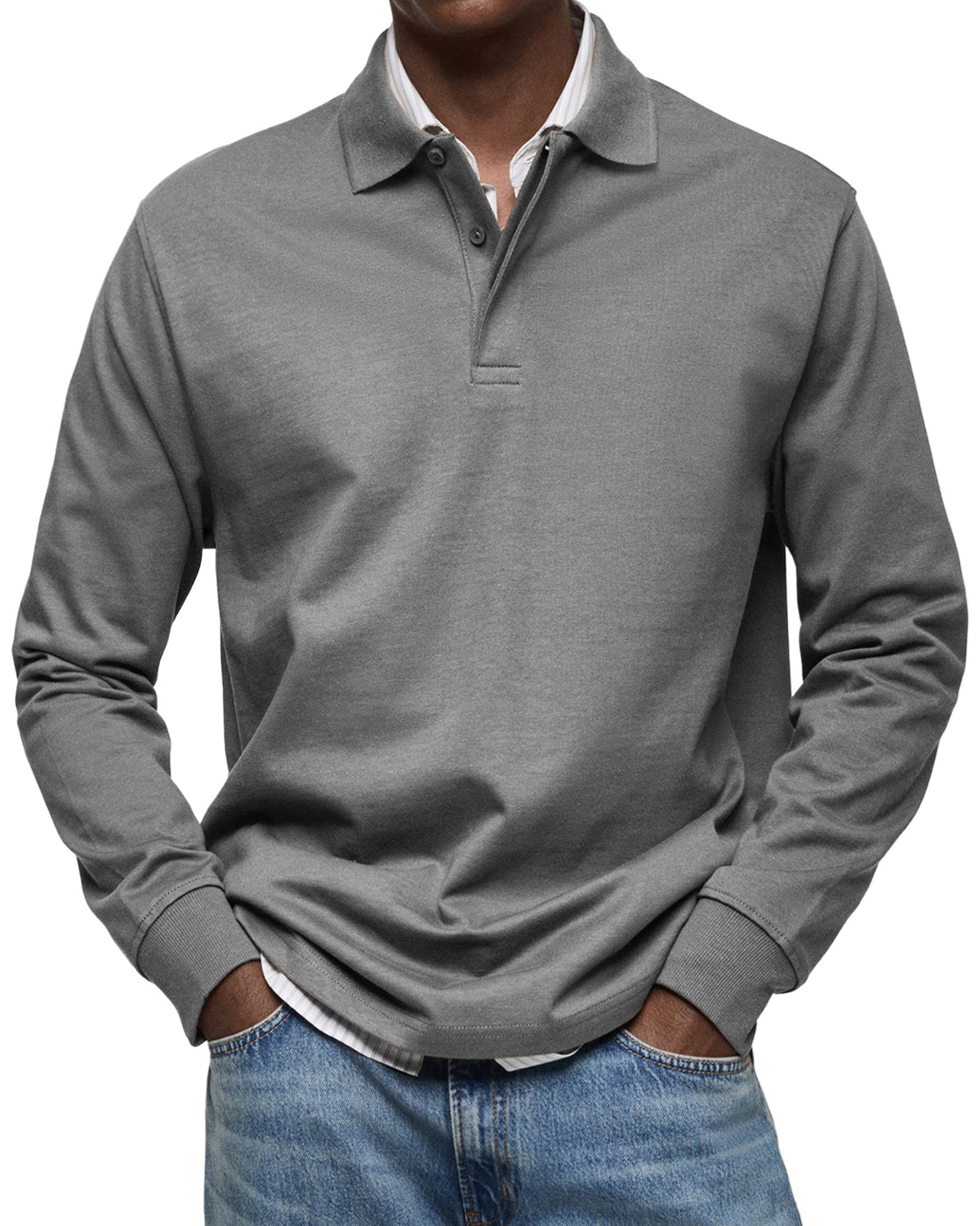 Mason | The Long-Sleeve Luxury Polo