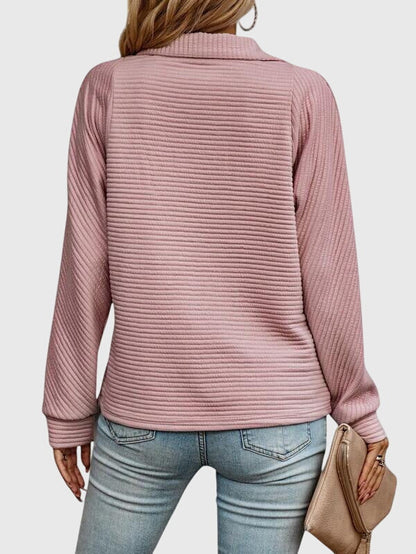 Molly | Elegant Half-Zip Sweater