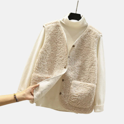 Moore | Cozy Fleece Vest