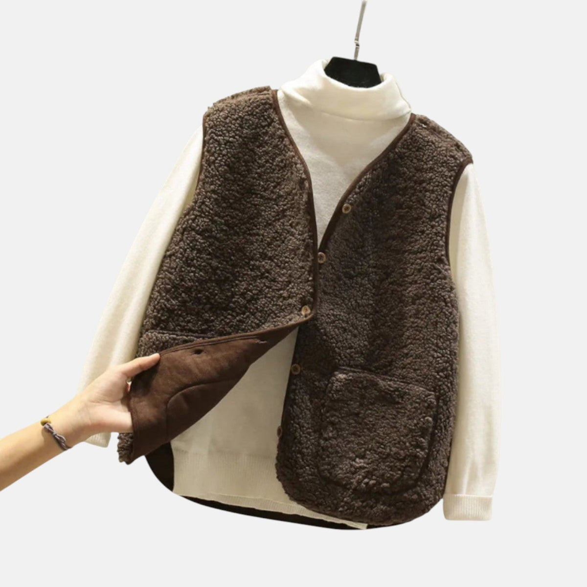 Moore | Cozy Fleece Vest
