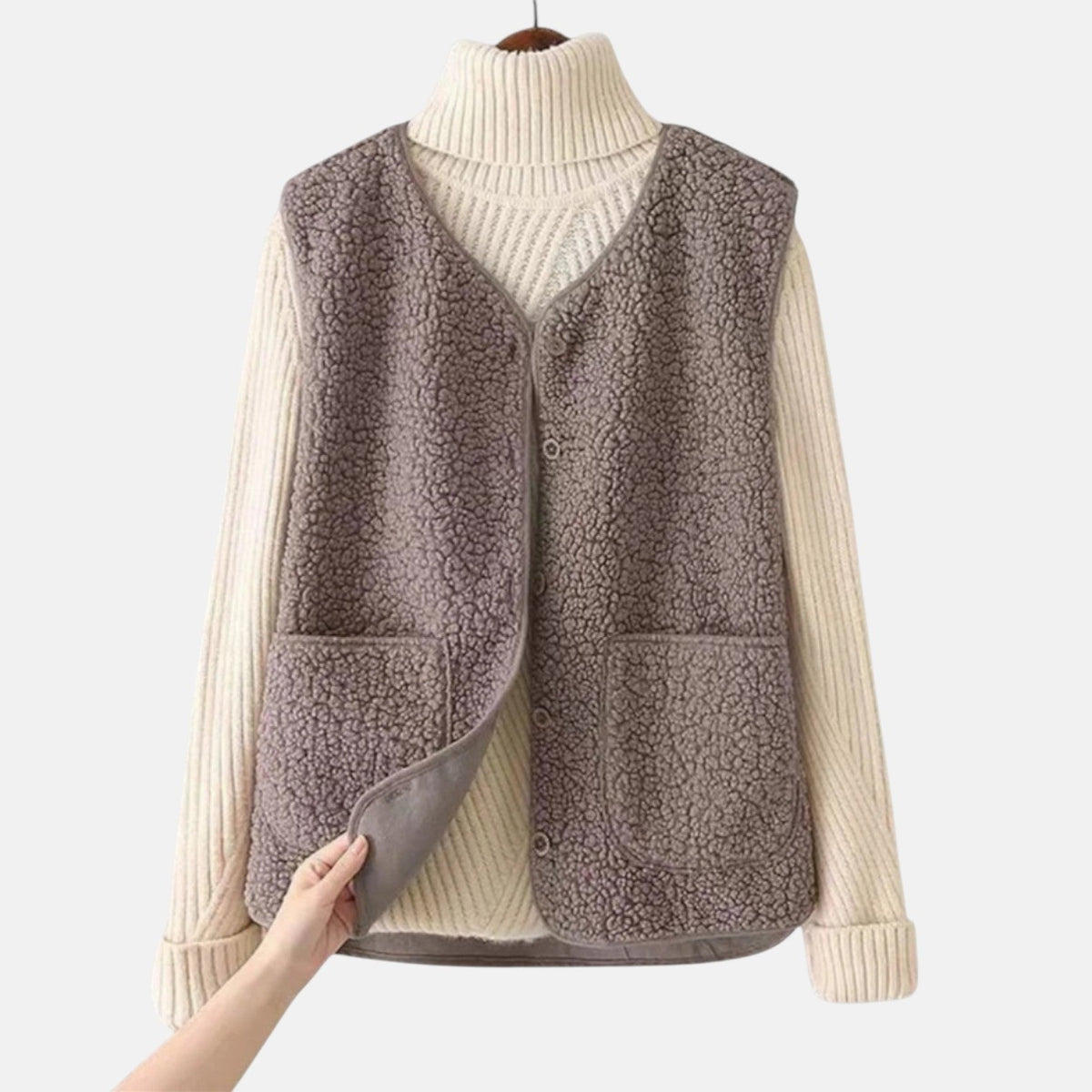 Moore | Cozy Fleece Vest