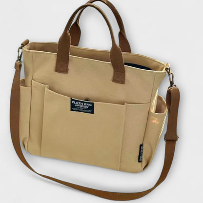 Olivia - Minimalistic Canvas Tote Bag