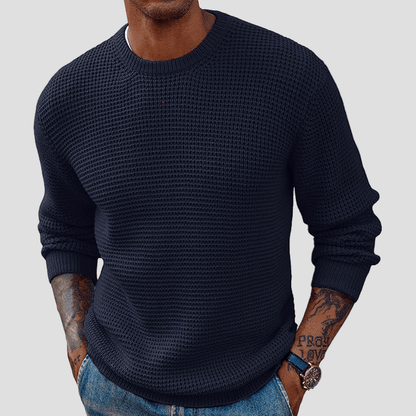 Parker | Retro Western Style Crewneck Sweater