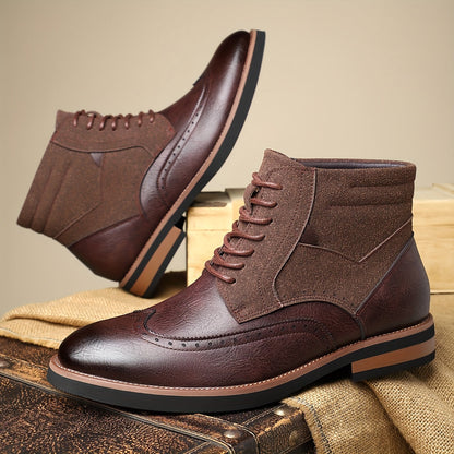 Rolando | Classic Wingtip Ankle Boots