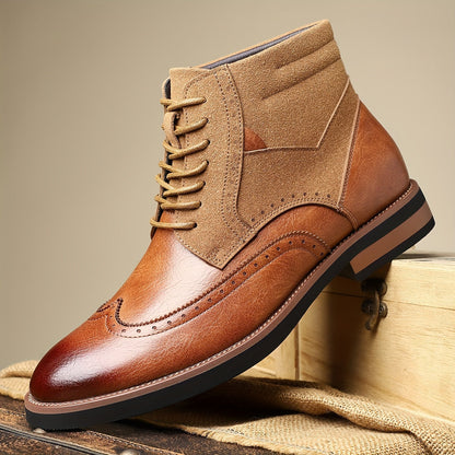 Rolando | Classic Wingtip Ankle Boots